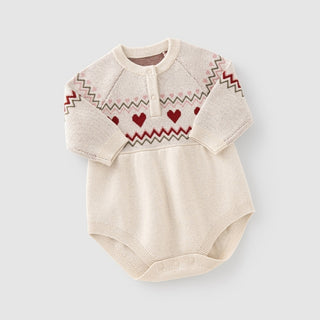 ハートハートロンパース【ショート】 60cm~90cm