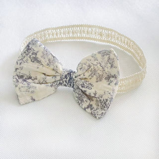 〈ヘアバンド付〉トワルドジュイコットンロンパース 59cm~90cm