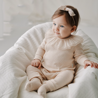 透かしチュールロンパース 59cm~90cm