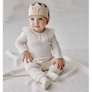 透かしチュールロンパース 59cm~90cm