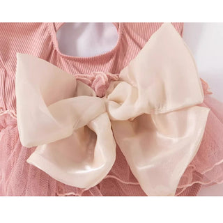 【帽子付き】リボンフリルスイムウェア 90cm~140cm