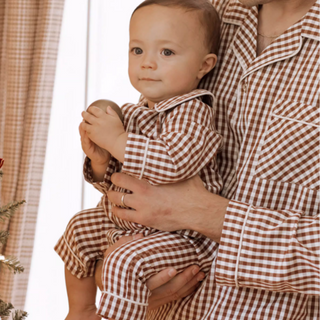 クラシック襟付きコットンロンパース 60cm~100cm