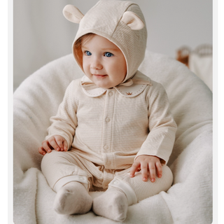 コットンクラウンロンパース 59cm~90cm