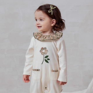 フラワーポイントロンパース 60cm~90cm