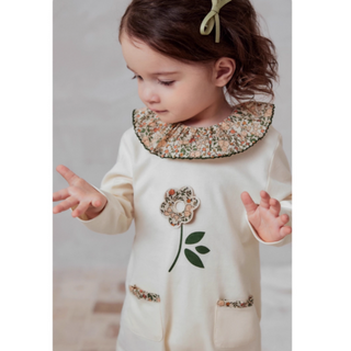 フラワーポイントロンパース 60cm~90cm