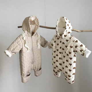 キルティングロンパース66〜90cm