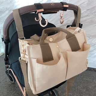 ナチュラルマザーズバッグ〈ブラック〉