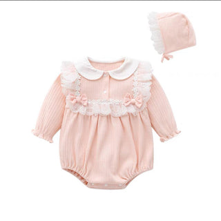 リボンフリルロンパース59〜80cm