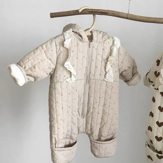 キルティングロンパース66〜90cm