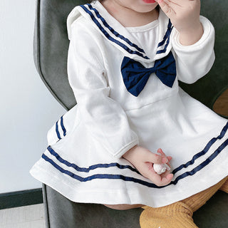 セーラーワンピース長袖66〜100cm