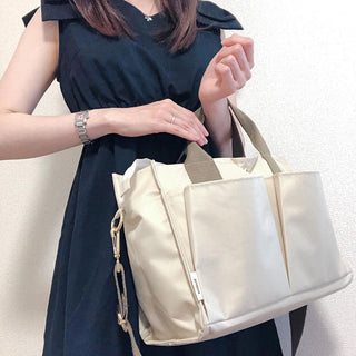 ナチュラルマザーズバッグ〈ブラック〉