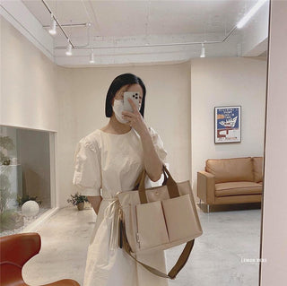 ナチュラルマザーズバッグ〈ブラック〉