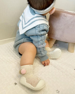 【即納商品】セーラーニットロンパース66〜90cm