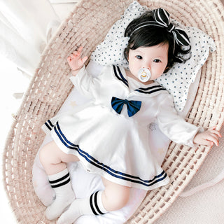 セーラーワンピース長袖66〜100cm