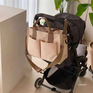 ナチュラルマザーズバッグ〈ブラック〉