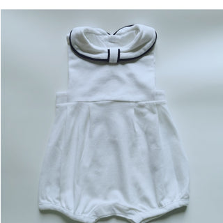 エレガントノースリーブロンパース70,80cm