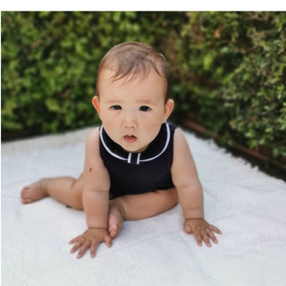 エレガントノースリーブロンパース70,80cm