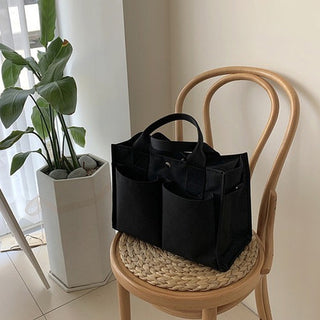 ナチュラルマザーズバッグ〈ブラック〉