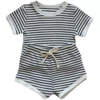 ベビー服リブシャツセットアップ70〜100cm