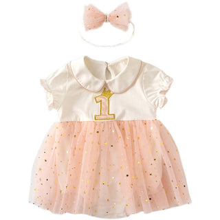 アニバーサリーワンピース〈半袖〉59〜90cm