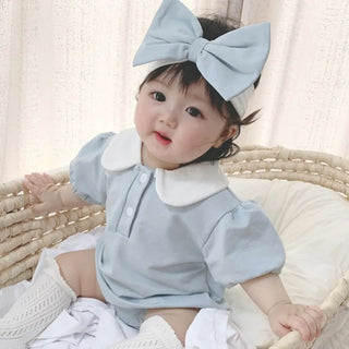 ヘッドリボンロンパース73〜90cm