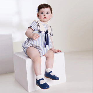 セーラーパフロンパース59〜90cm