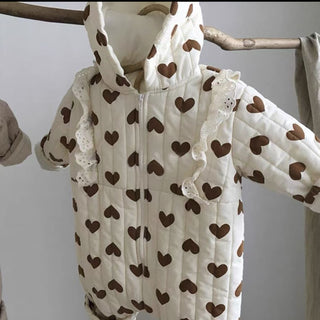 キルティングロンパース66〜90cm