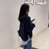 【マタニティ】ネイビートップスパンツセット