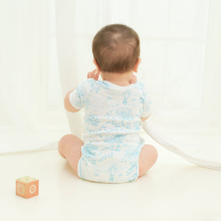 トワルドジュイ半袖ロンパース　Amber mimiオリジナル　A0404