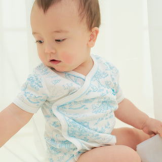 トワルドジュイ半袖ロンパース　Amber mimiオリジナル　A0404