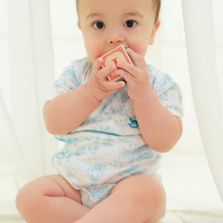 トワルドジュイ半袖ロンパース　Amber mimiオリジナル　A0404