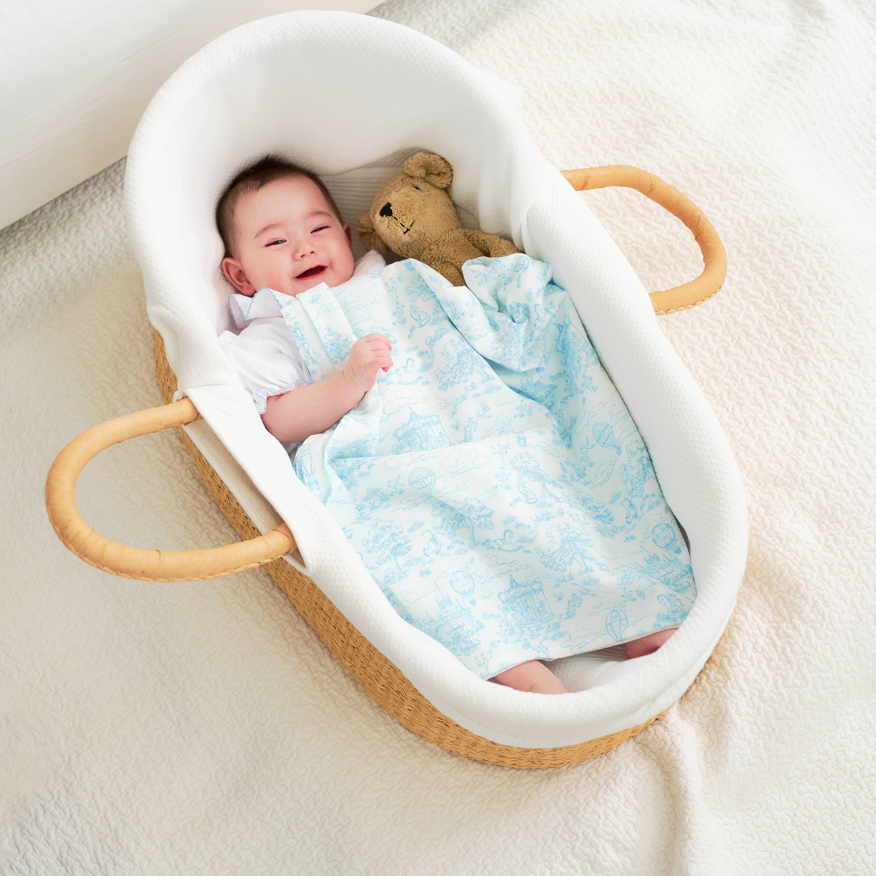 トワルドジュイガーゼブランケット Amber mimiオリジナル A0404