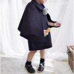 ポンチョウールアウター90〜130cm