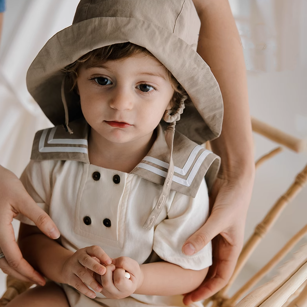 バーバリー ベビー服 ロンパース 帽子 ミトン付き BURBERRY バーバリー ベビー服 ロンパース 帽子 ミトン付き BURBERRY