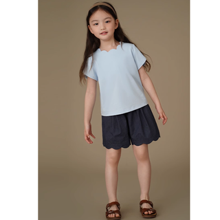 スカラップトップス 110cm~170cm