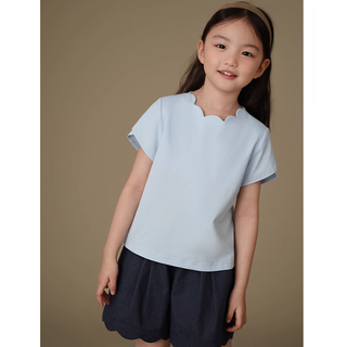 スカラップトップス 110cm~170cm