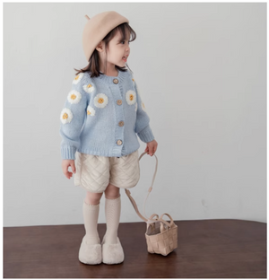 フラワーカーディガン90cm〜140cm｜女の子 トップス ｜ベビー服