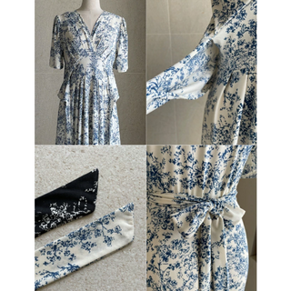 【即納商品】カシュクールトワルドジュイワンピース
