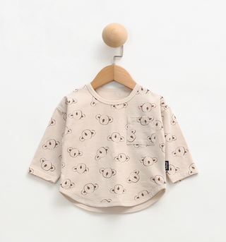 オーガニックコットンロングTシャツ 70cm〜100cm