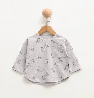 オーガニックコットンロングTシャツ 70cm〜100cm