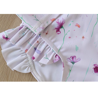 【帽子付き】フリルスイムウェア 80cm~130cm
