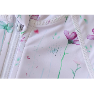 【帽子付き】フリルスイムウェア 80cm~130cm