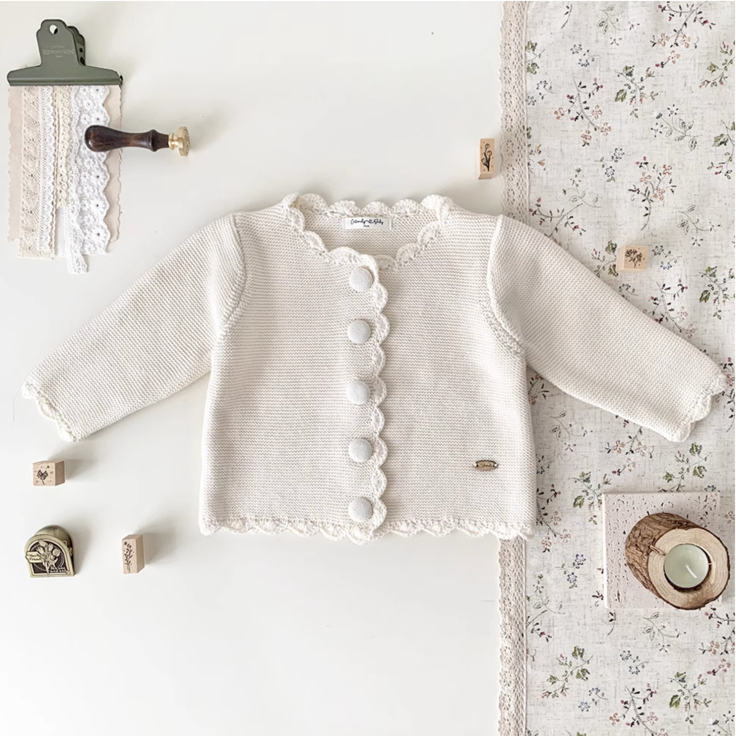 baby Dior カーディガン ロンパース サイズ80 baby Dior カーディガン baby Dior カーディガン ロンパース サイズ80 baby Dior カーディガン