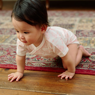 トワルドジュイ半袖ロンパース　Amber mimiオリジナル　A0404