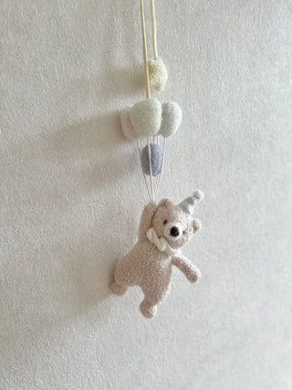 【即納商品】オルゴール付バルーンベア