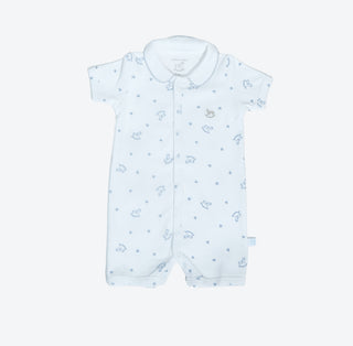 木馬ハート柄　ロンパース半袖 Amber mimi オリジナルA0404