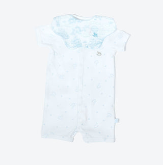 木馬ハート柄　ロンパース半袖 Amber mimi オリジナルA0404