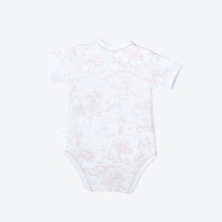 トワルドジュイ半袖ロンパース　Amber mimiオリジナル　A0404