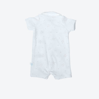 木馬ハート柄　ロンパース半袖 Amber mimi オリジナルA0404