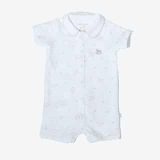 木馬ハート柄　ロンパース半袖 Amber mimi オリジナルA0404